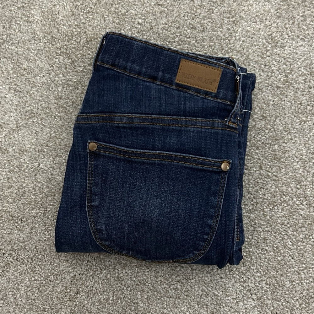 Judy Blue Skinny Fit Pull On Jegging Blue Women's‎ Size 1/25 Stretchy